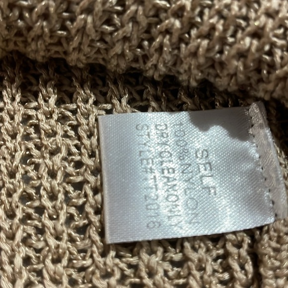 NWT Edit by Nine Beige Knit Sleeveless Top - Picture 7 of 12